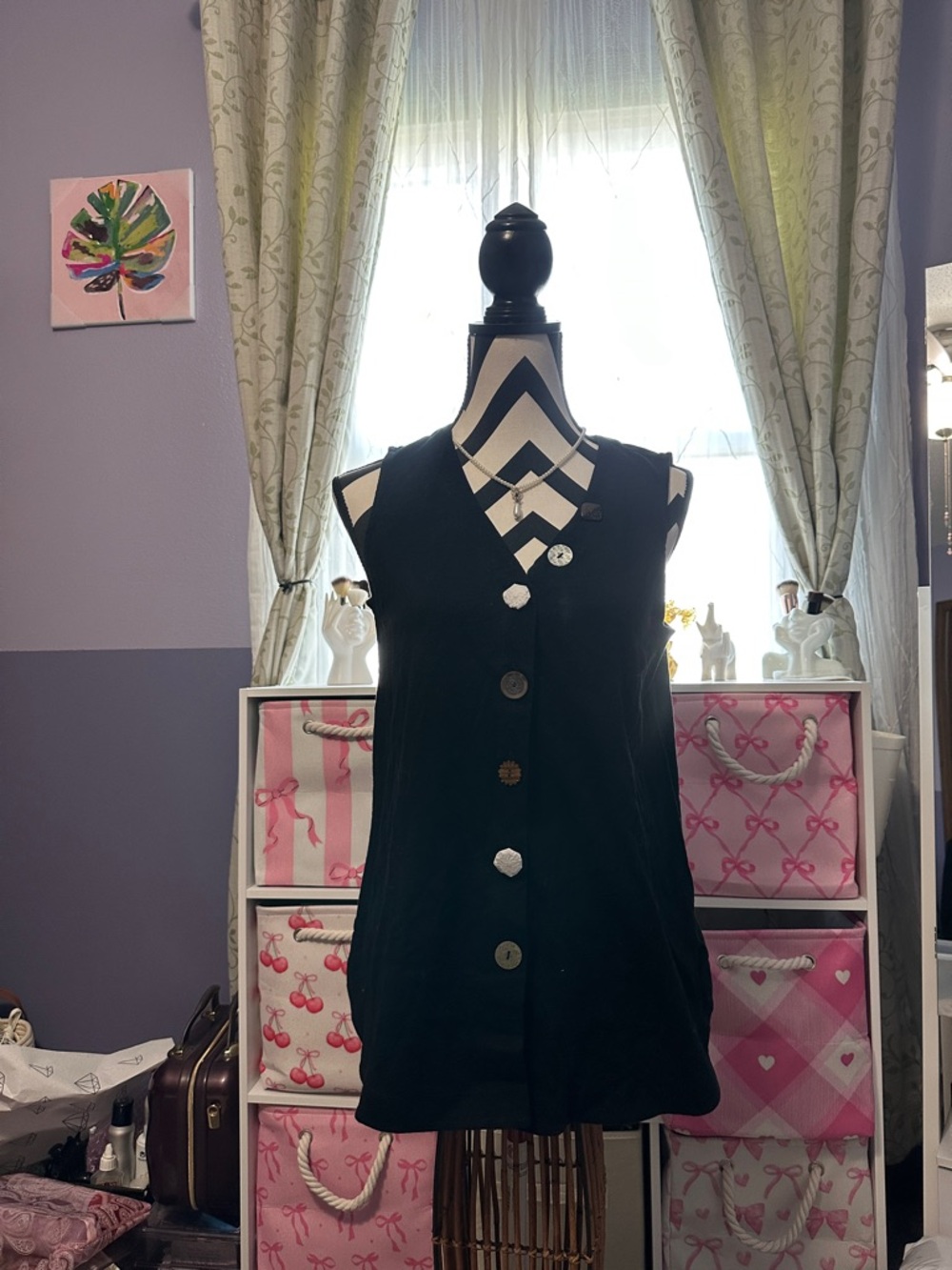 NWT Soft surroundings vest black S